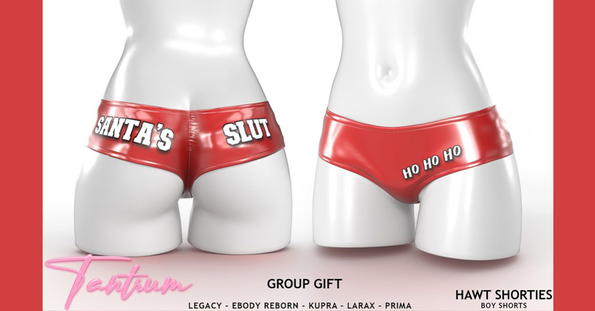 Hawt Shorties Group Gift at Tantrum!