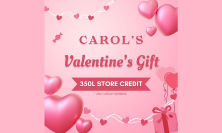 Group Gift 350L Store Credit at Carol’s