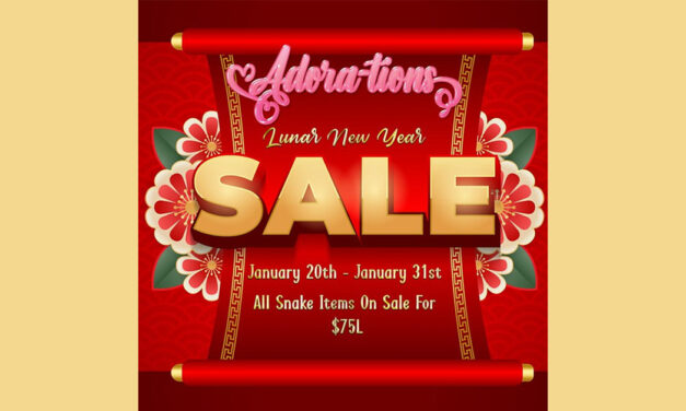 Lunar New Year Snake Items Sale 75L at Ador-ations