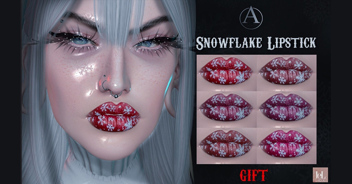 Group Gift Snowflake Lipstick at Arana