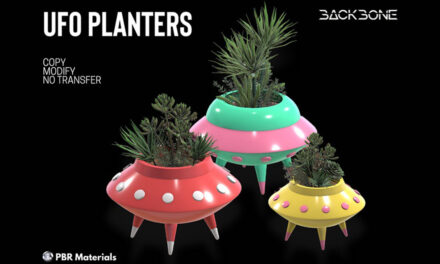 Group Gift UFO Planters at BackBone