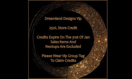 VIP Group Gift 250L Store Credit at Dreamland Designs