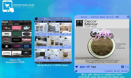 Kuroi’s Selfie Neon Mirror – HUD Pick of the Day