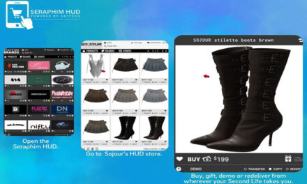 Sojour’s Stylish Stiletto Boots – HUD Pick of the Day