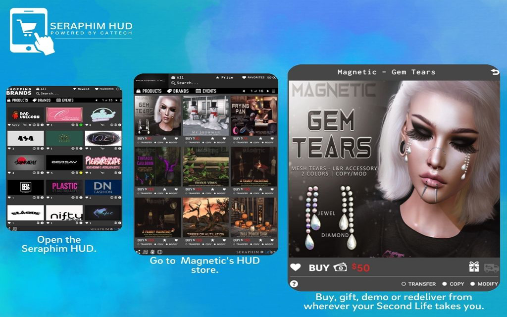 Gem Tears by Magnetic – HUD Pick of the Day