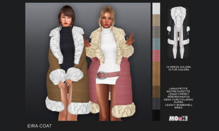 Group Gifts Eira Coat and Sweater Dress at Mooh!