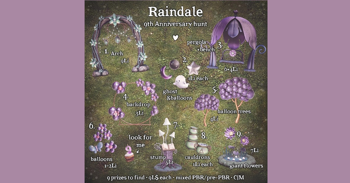 9th Anniversary Hunt at Raindale