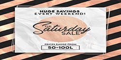 The Saturday Sale