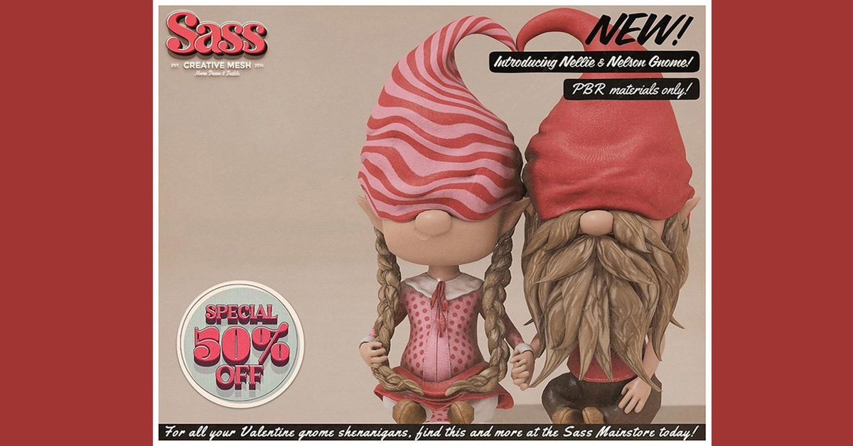 50% Off Nellie & Nelson Gnome at Sass!