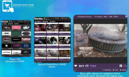 Frosty Hot Tub by Violetility – HUD Pick of the Day