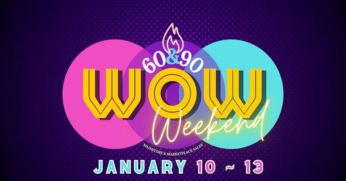 Dash Through the Snow with These Deals from Wow Weekend!