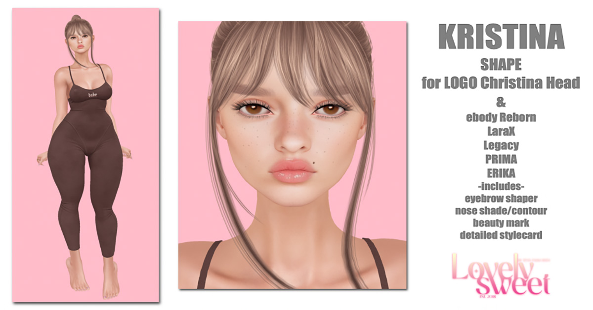 Free Gift – Kristina for Logo Head at Lovelysweet