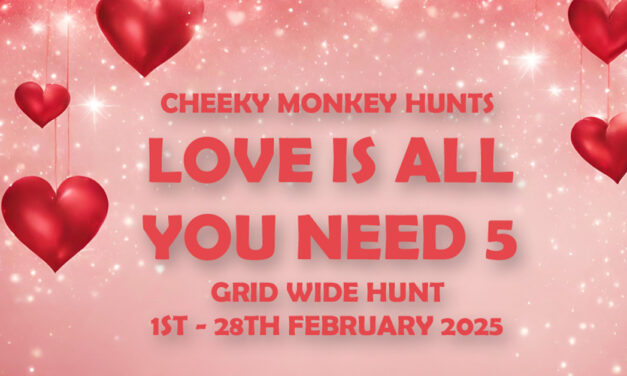 Love is All You Need 5 Grid Wide Hunt!