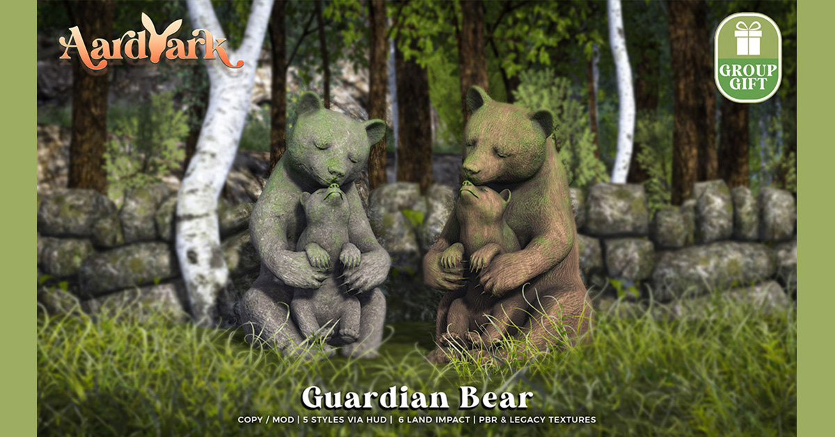 New Group Gift Guardian Bear at Aardvark