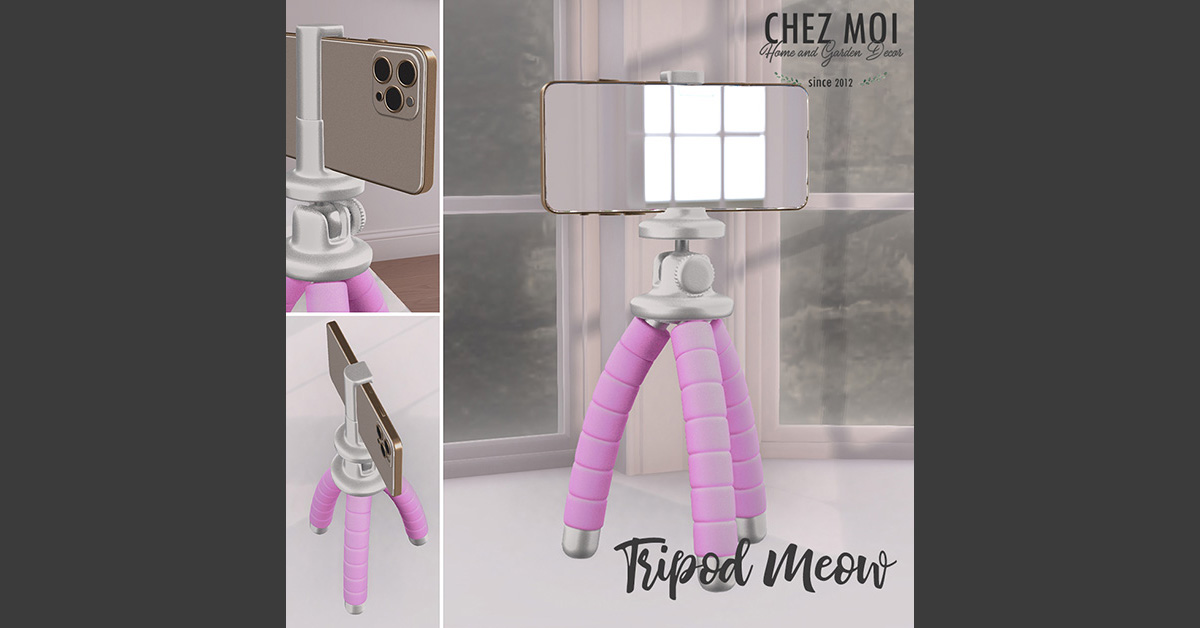 Group Gift Tripod Meow at Chez Moi