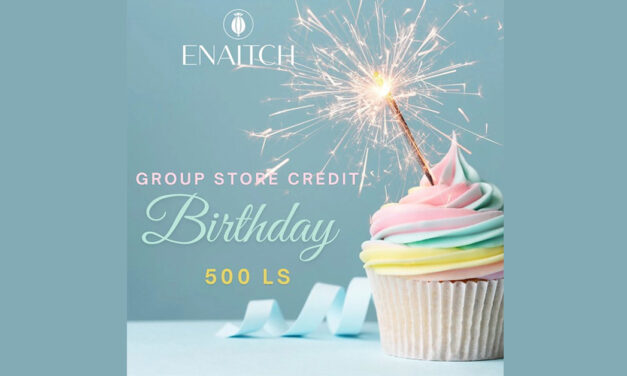 Birthday Group Gift 500L Store Credit at Enaitch