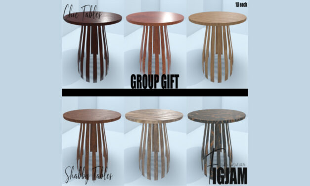 Group Gift Chic Tables/Shabby Tables at Figjam