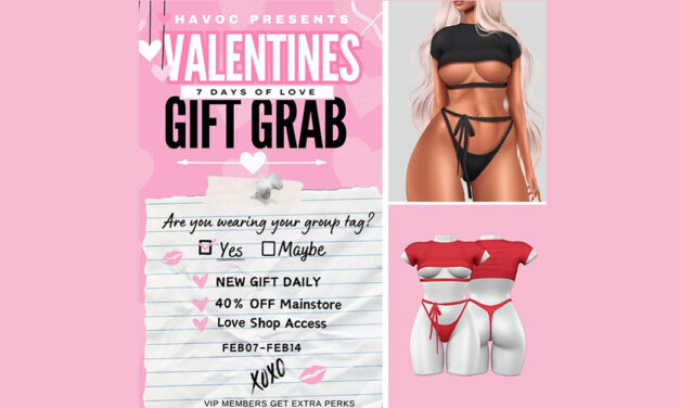 Valentines 7 Days of Love Gift Grab at Havoc