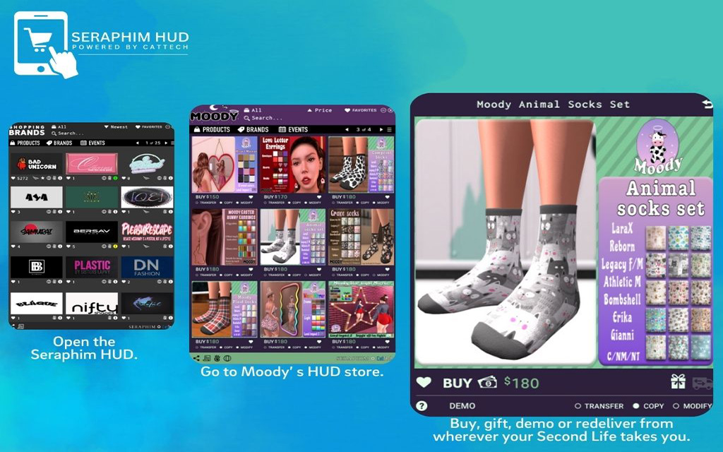 Animal Socks by Moody – HUD Pick of the Day