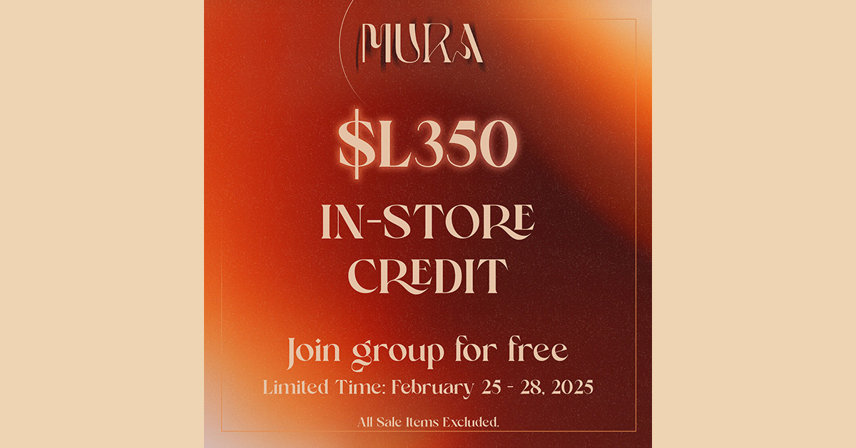 Group Gift 350L Store Credit at Mura