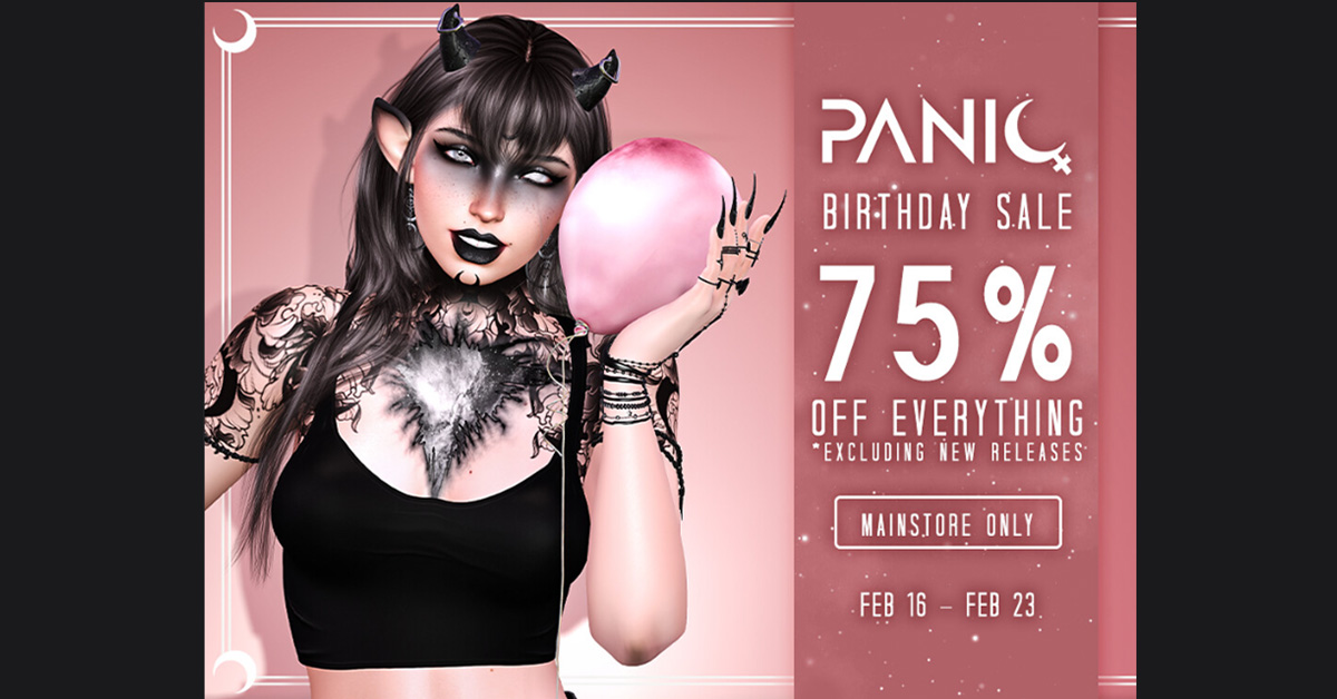 Birthday Sale 75% Off Everything at Paniq Mainstore