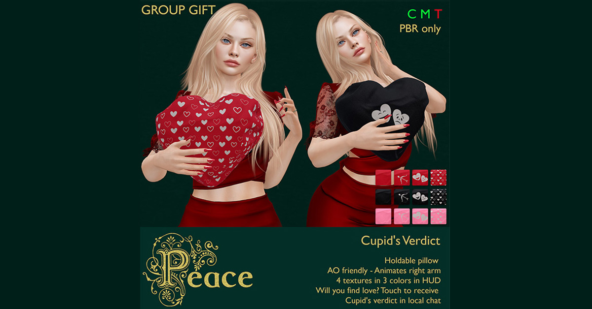 Valentine’s Group Gift Cupid’s Verdict at Peace