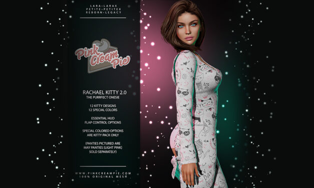 50% Off Weekend Sale on Rachael Kittie Onesie 2.0 at Pink Cream Pie!