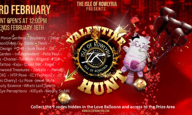 Find Love at the Isle of Rowlyria Valentine Hunt