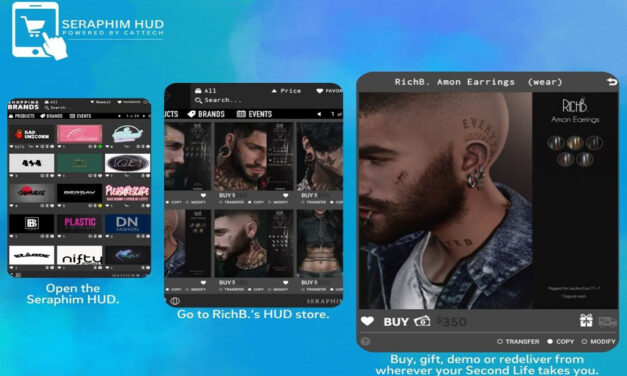 Amon Earrings by RichB. – HUD Pick of the Day