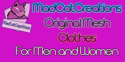 MadCatCreations Original Mesh Clothes for her and him