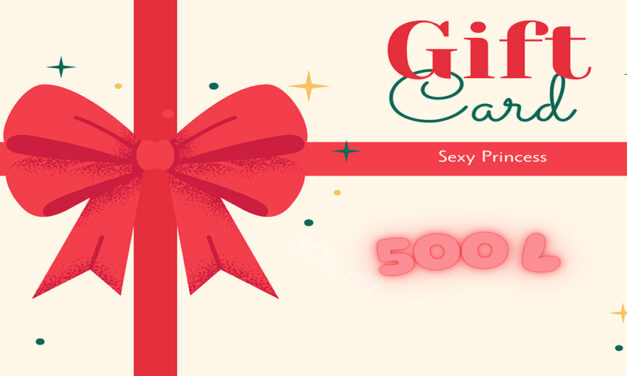 Group Gift 500L Gift Card at Sexy Princess