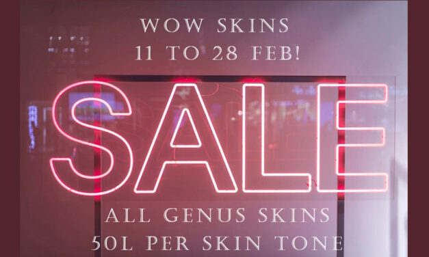 Clearance Sale All Genus Skins 50L at WoW Skins