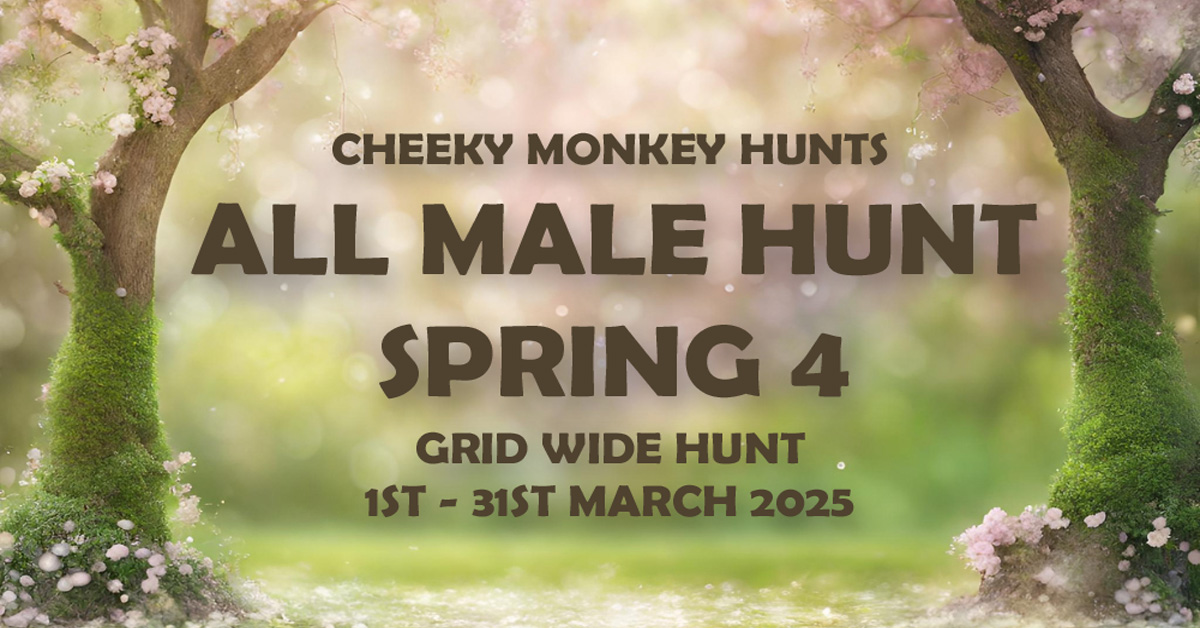 Cheeky Monkey Presents the All Male Hunt Spring 4