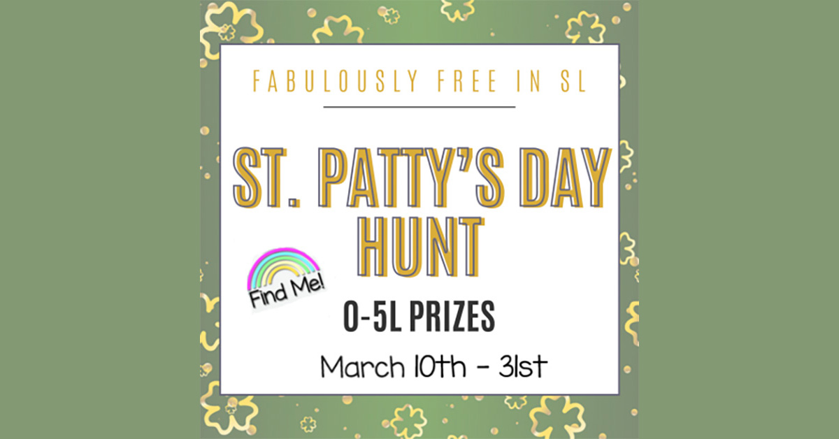 Get Lucky at the FabFree St. Patty’s Day Hunt