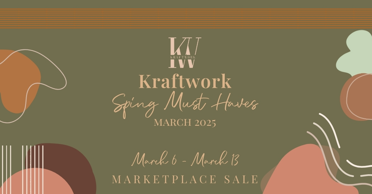 KraftWork Spring Marketplace Must Haves Sale!