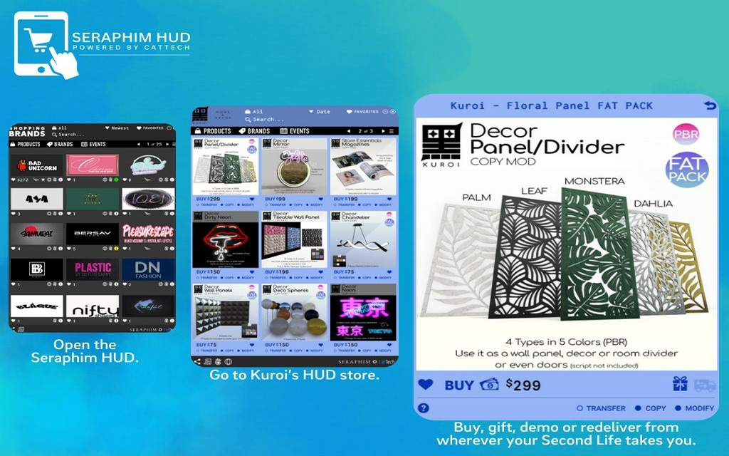 Decor Panel/Divider by Kuroi – HUD Pick of the Day