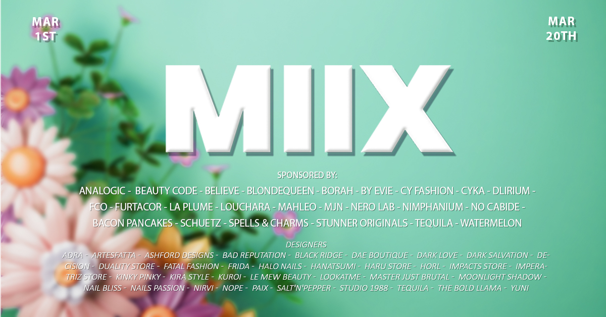 Freshen Up Your Spring with MIIX EVENT!