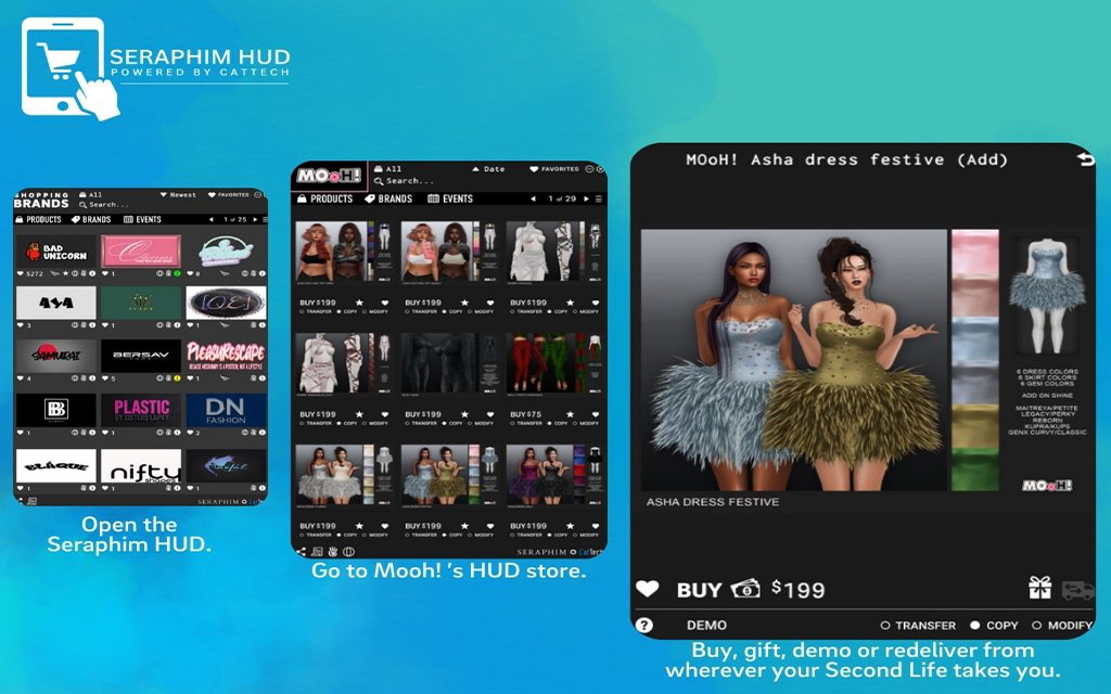 Asha Dress by Mooh! – HUD Pick of the Day