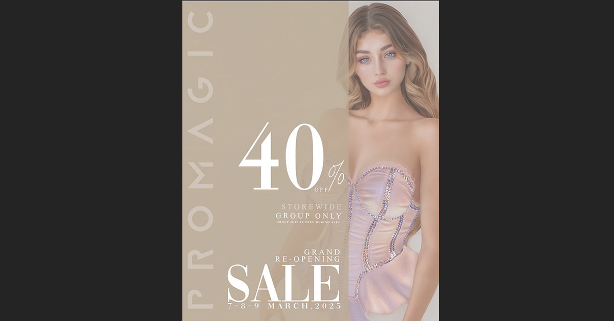 Promagic Grand Reopening Sale 40% Off Storewide